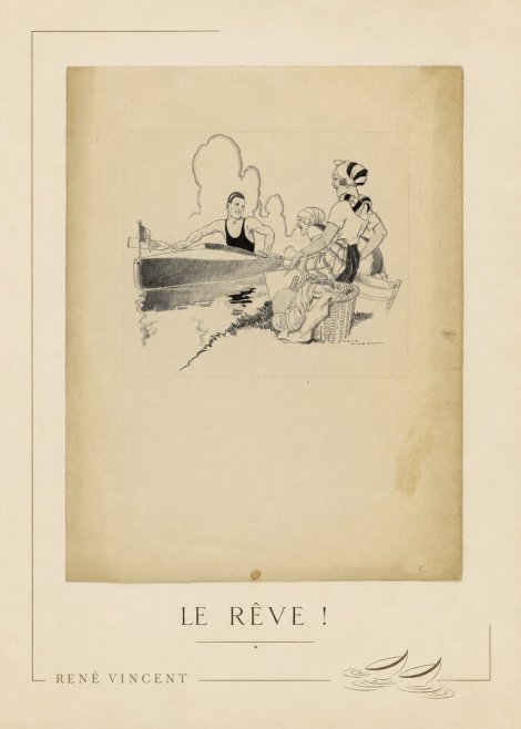 René Vincent Le Rêve ! No6 - Plakat