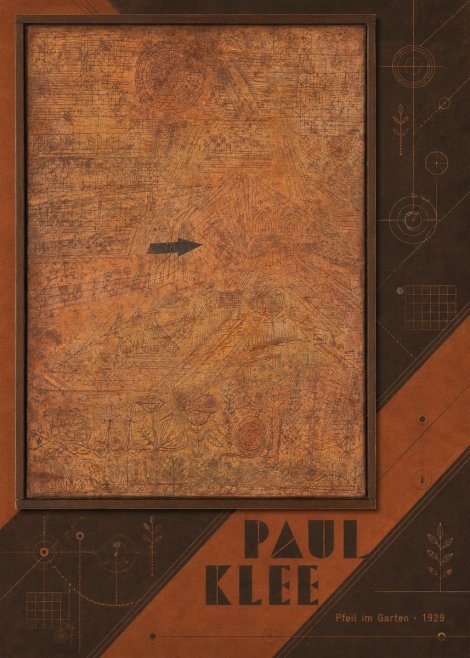 Paul Klee Pfeil Im Garten No5 - Plakat
