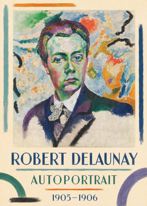 Robert Delaunay Autoportrait No1 - Plakat