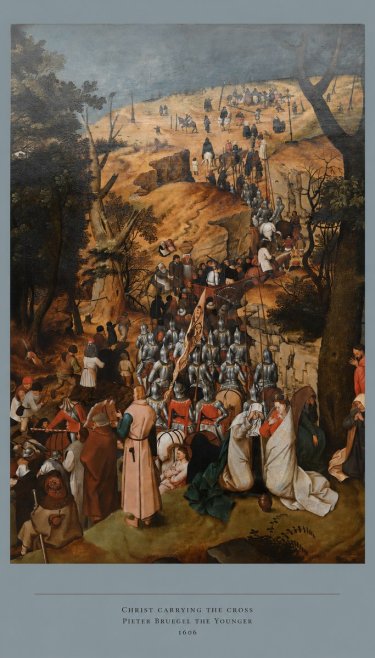 Pieter Bruegel Christ Carrying the Cross I No4 - Plakat