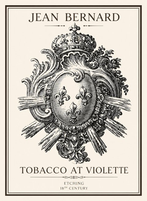 Jean Bernard Tobacco at Violette No1 - Plakat