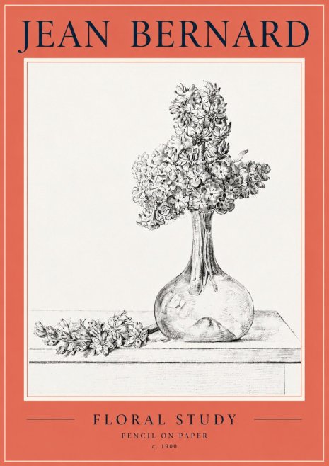 Jean Bernard Spring Blossoms No3 - Plakat