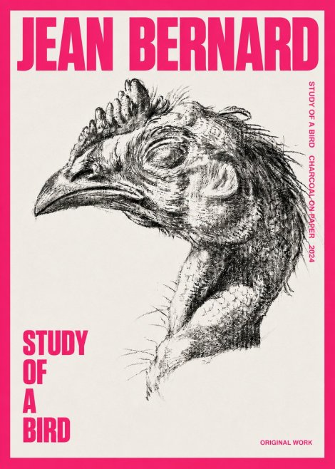 Jean Bernard Study of Form II No6 - Plakat