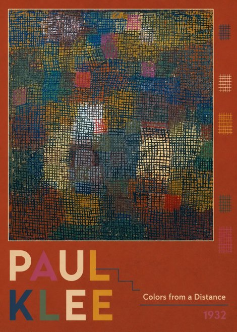 Paul Klee Colors from a Distance No3 - Plakat