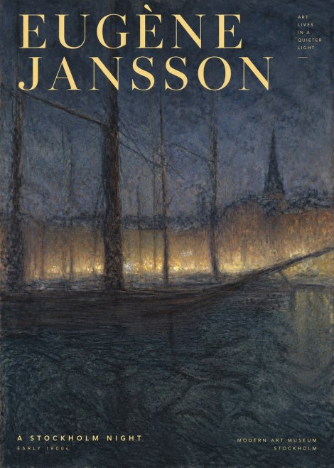 Eugène Jansson Evening on the Water No3 - Plakat