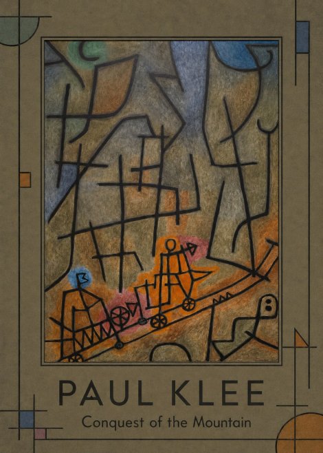 Paul Klee Conquest of the Mountain I No1 - Plakat