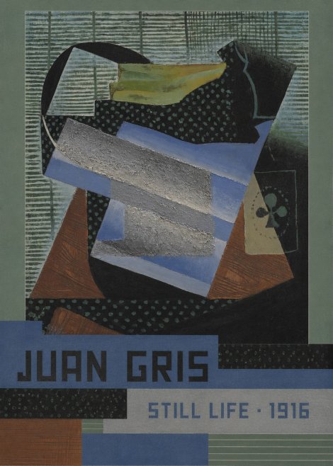 Juan Gris Still Life II No5 - Plakat
