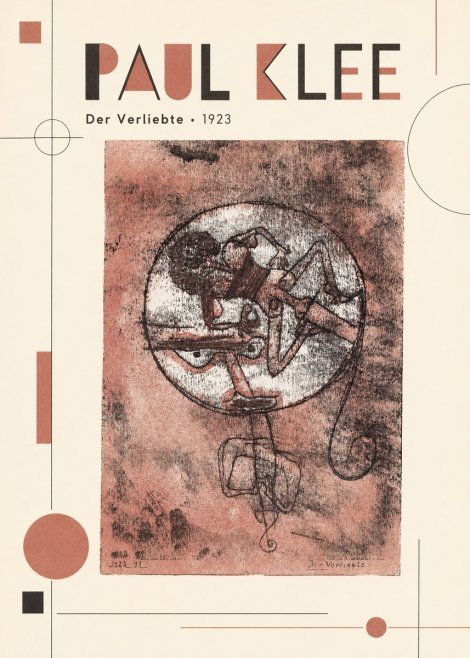 Paul Klee Der Verliebte I No6 - Plakat