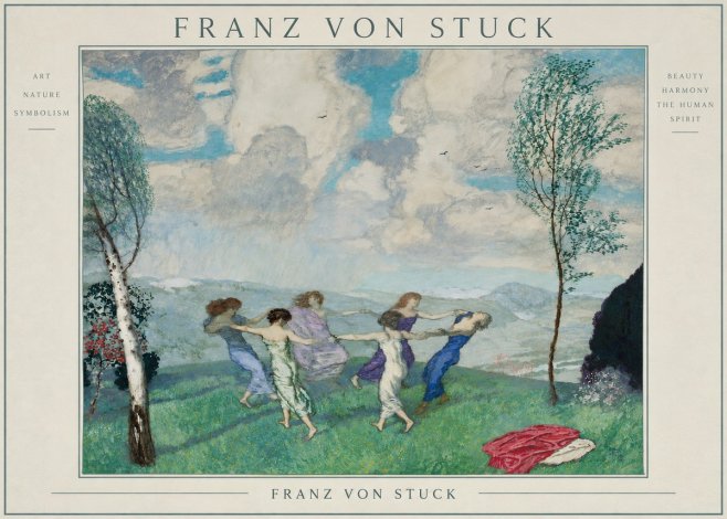 Franz von Stuck Spring Dance No3 - Plakat