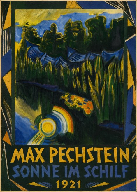 Max Pechstein Sonne Im Schilf No1 - Plakat