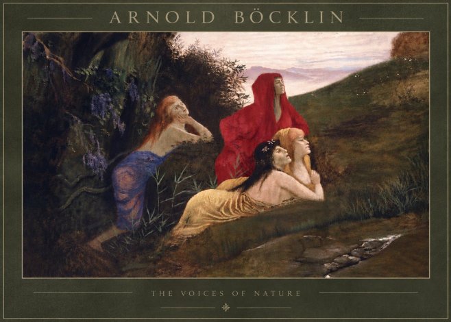 Arnold Böcklin The Voices of Nature No5 - Plakat