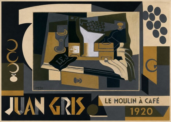 Juan Gris Le Moulin À Café No6 - Plakat