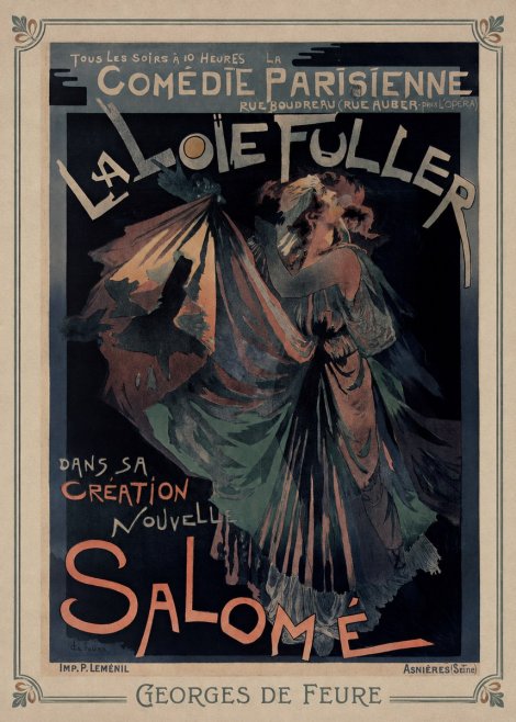 Georges de Feure Salomé I No1 - Plakat
