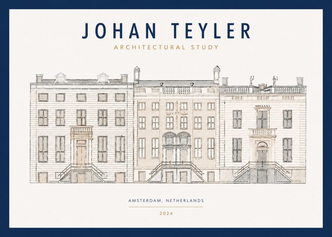 Johan Teyler Architectural Study II No3 - Plakat
