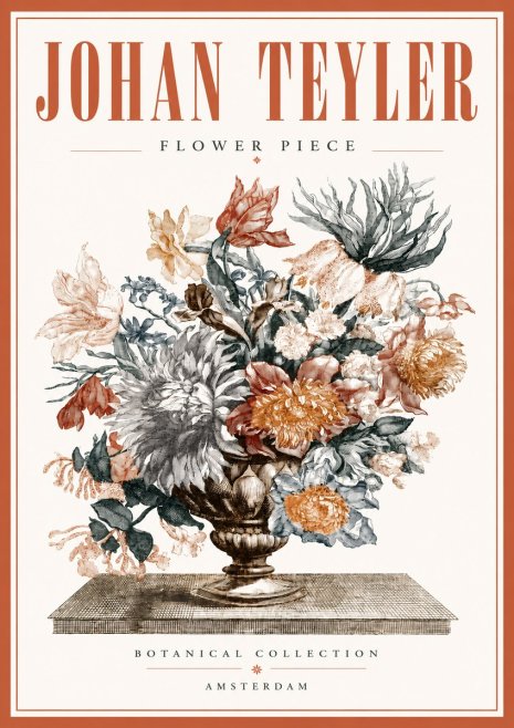 Johan Teyler Flower Piece No5 - Plakat
