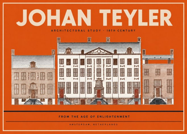 Johan Teyler Architectural Study VII No2 - Plakat
