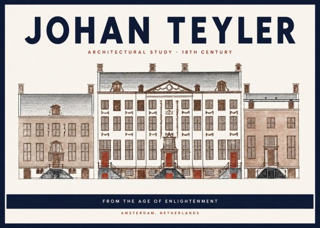 Johan Teyler Architectural Study VII No3 - Plakat
