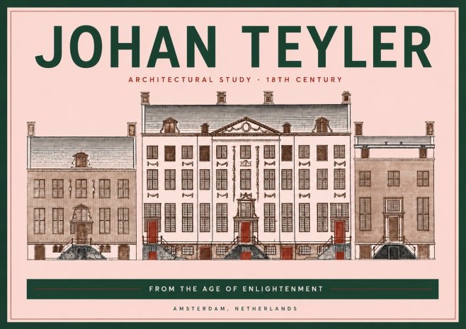 Johan Teyler Architectural Study VII No5 - Plakat