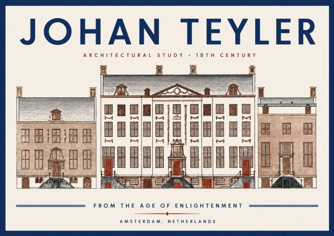 Johan Teyler Architectural Study VII No6 - Plakat