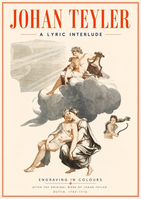 Johan Teyler Allegory of Music and Love No6 - Plakat