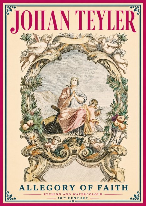 Johan Teyler Allegory of Faith No5 - Plakat