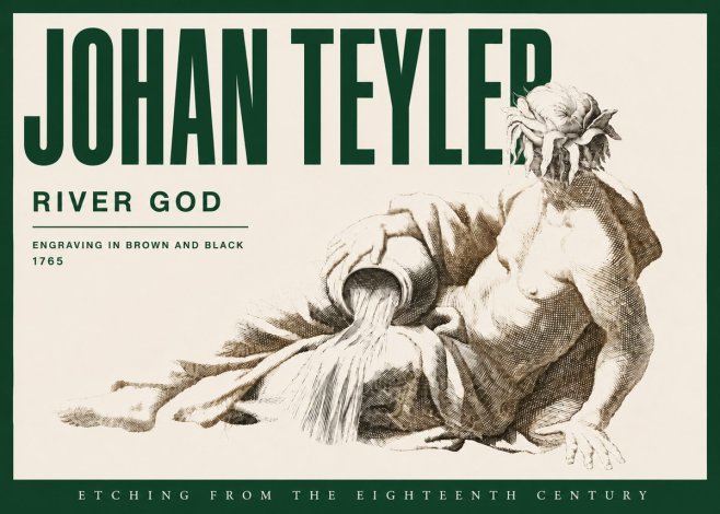 Johan Teyler River God No5 - Plakat