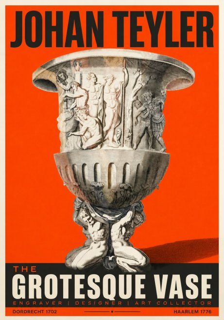 Johan Teyler The Grotesque Vase No2 - Plakat