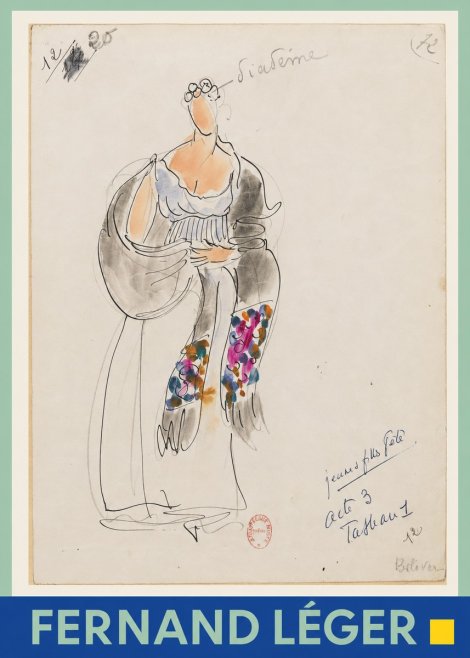 Fernand Léger Diadème No3 - Plakat