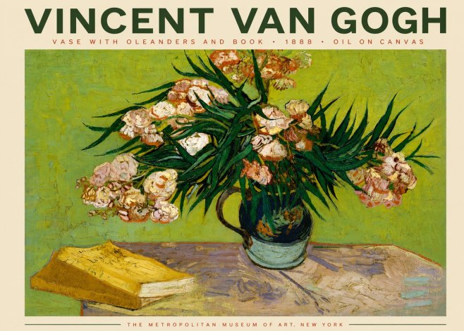 Van Gogh Oleanders No4 - Plakat