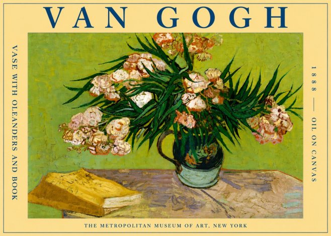 Van Gogh Oleanders No6 - Plakat