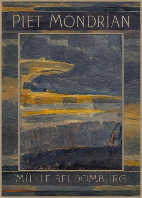 Piet Mondrian Mühle Bei Domburg No1 - Plakat