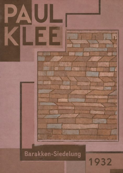Paul Klee Barakken-siedelung No5 - Plakat