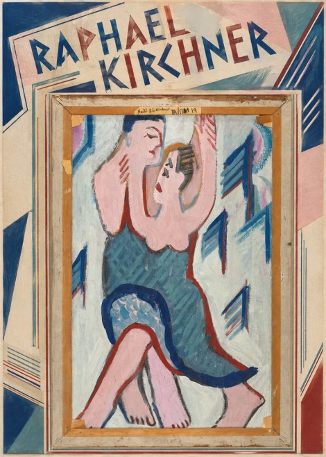 Raphael Kirchner The Dancers No6 - Plakat