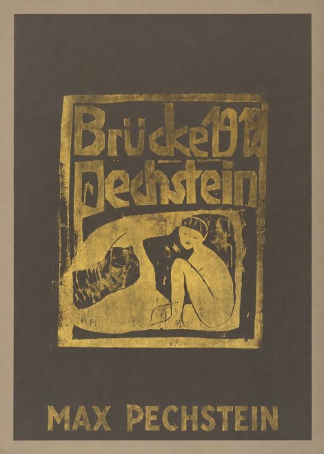 Max Pechstein Brücke 1912 Pechstein No1 - Plakat