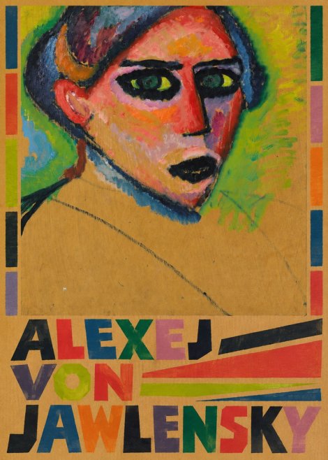 Alexej von Jawlensky Expressionist Head No4 - Plakat