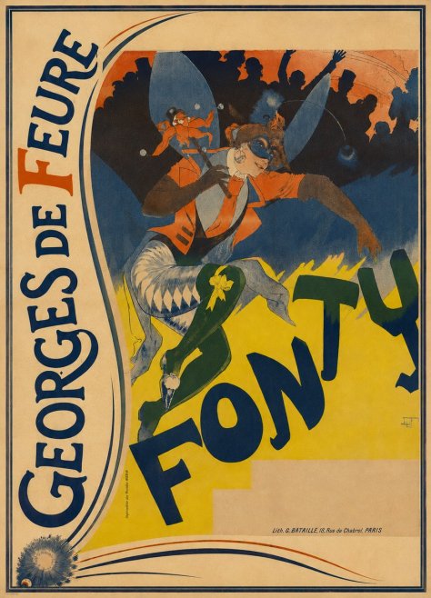 Georges de Feure Gonty No4 - Plakat