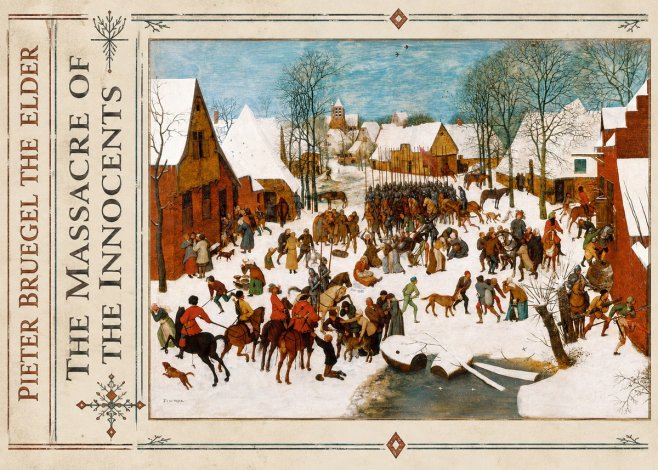 Pieter Bruegel The Massacre of the Innocents No2 - Plakat