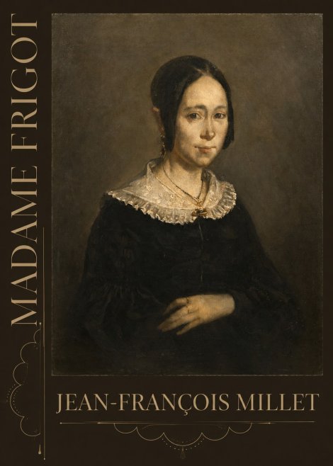 Jean-François Millet Madame Frigot No3 - Plakat