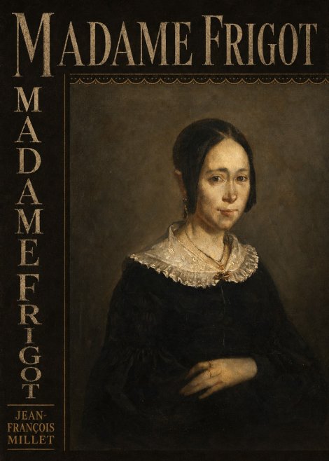 Jean-François Millet Madame Frigot No5 - Plakat