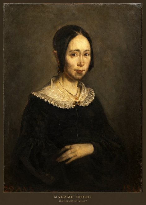 Jean-François Millet Madame Frigot No6 - Plakat