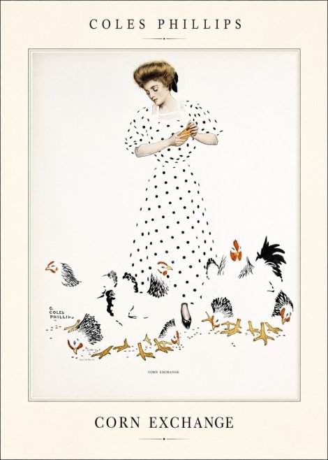 Coles Phillips Corn Exchange No4 - Plakat