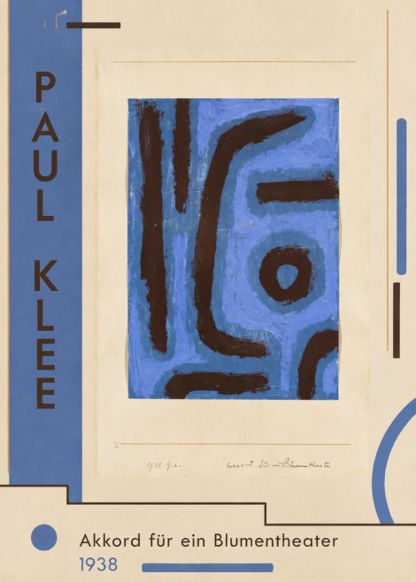 Paul Klee Akkord Für Ein Blumentheater No2 - Plakat
