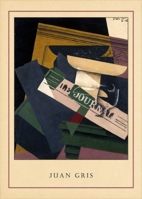 Juan Gris Journal No4 - Plakat