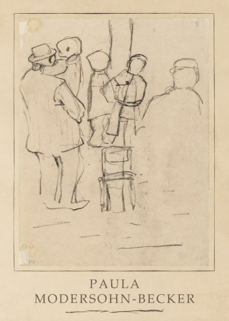 Paula Modersohn-Becker Studies of Figures No3 - Plakat