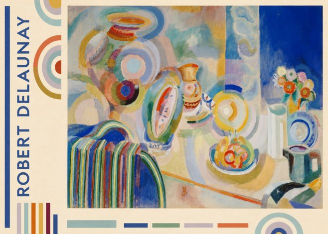 Robert Delaunay Nature Morte Portugaise No2 - Plakat