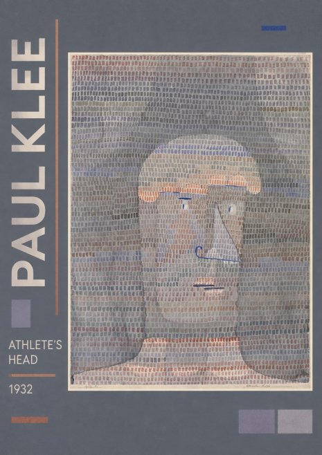 Paul Klee Athlete's Head No2 - Plakat