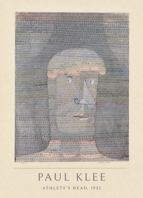 Paul Klee Athlete's Head No3 - Plakat