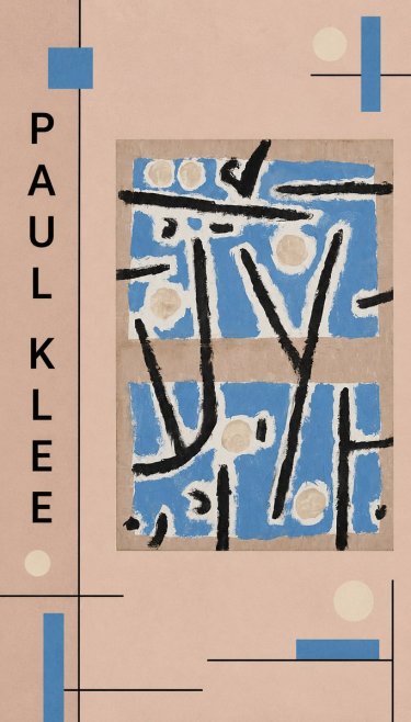 Paul Klee Abstract Geometric Composition No2 - Plakat