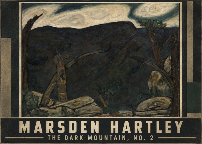 Marsden Hartley The Dark Mountain, No. 2 No1 - Plakat