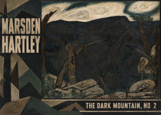 Marsden Hartley The Dark Mountain, No. 2 No2 - Plakat